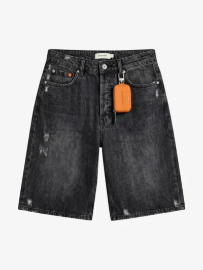 Bram's Fruit Bram's Fruit Short - Zwart denim