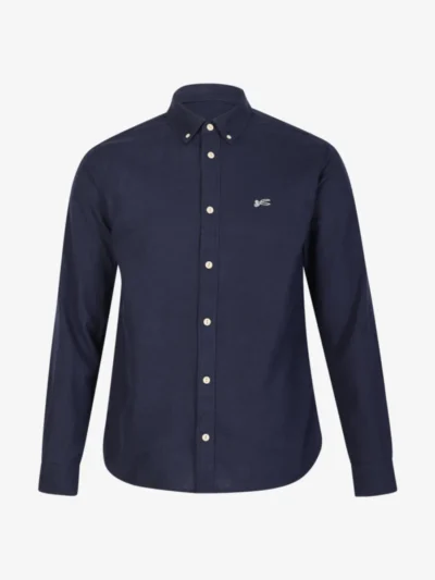 Denham Denham SCISSOR BUTTON DOWN SHIRT LC - NAVY BLAZER