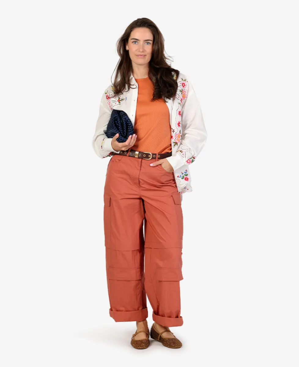 Essentiel Blouse - Wit 2 Essentiel Essentiel Blouse - Wit