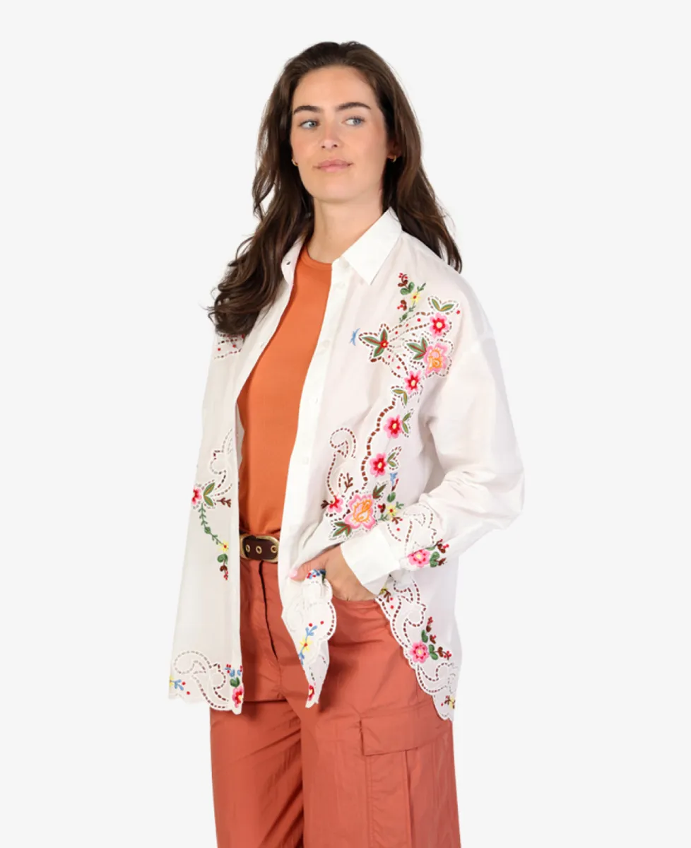 Essentiel Blouse - Wit 3 Essentiel Essentiel Blouse - Wit