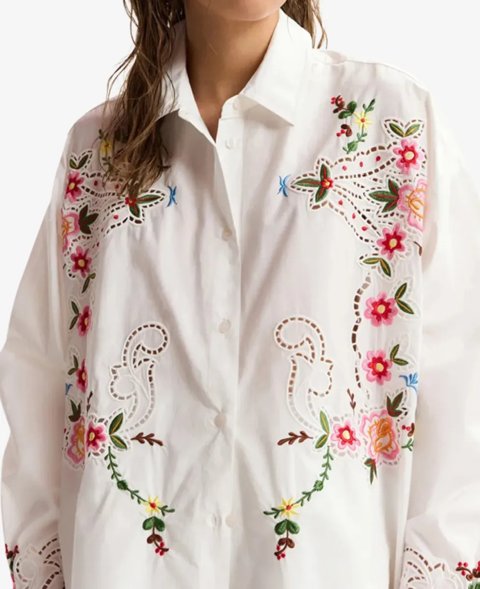 Essentiel Blouse - Wit 4 Essentiel Essentiel Blouse - Wit