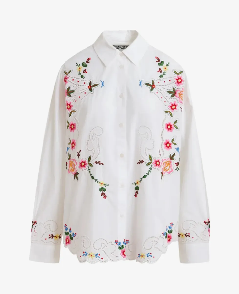 Essentiel Blouse - Wit 1 Essentiel Essentiel Blouse - Wit