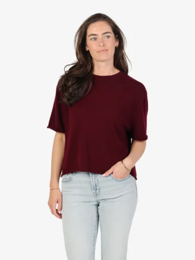 Lisa Yang Lisa Yang Shirt km - Deep Plum
