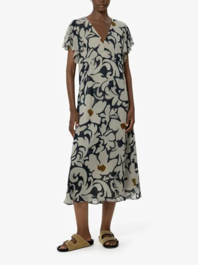 Luisa Cerano Luisa Cerano Maxikleid mit Flower-Print - the ethnic flower navy