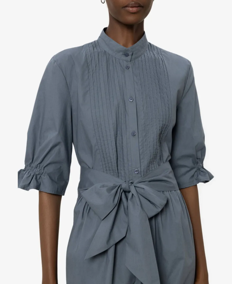 Luisa Cerano Baumwoll-Hemdblusenkleid - tinted blue 3 Luisa Cerano Luisa Cerano Baumwoll-Hemdblusenkleid - tinted blue