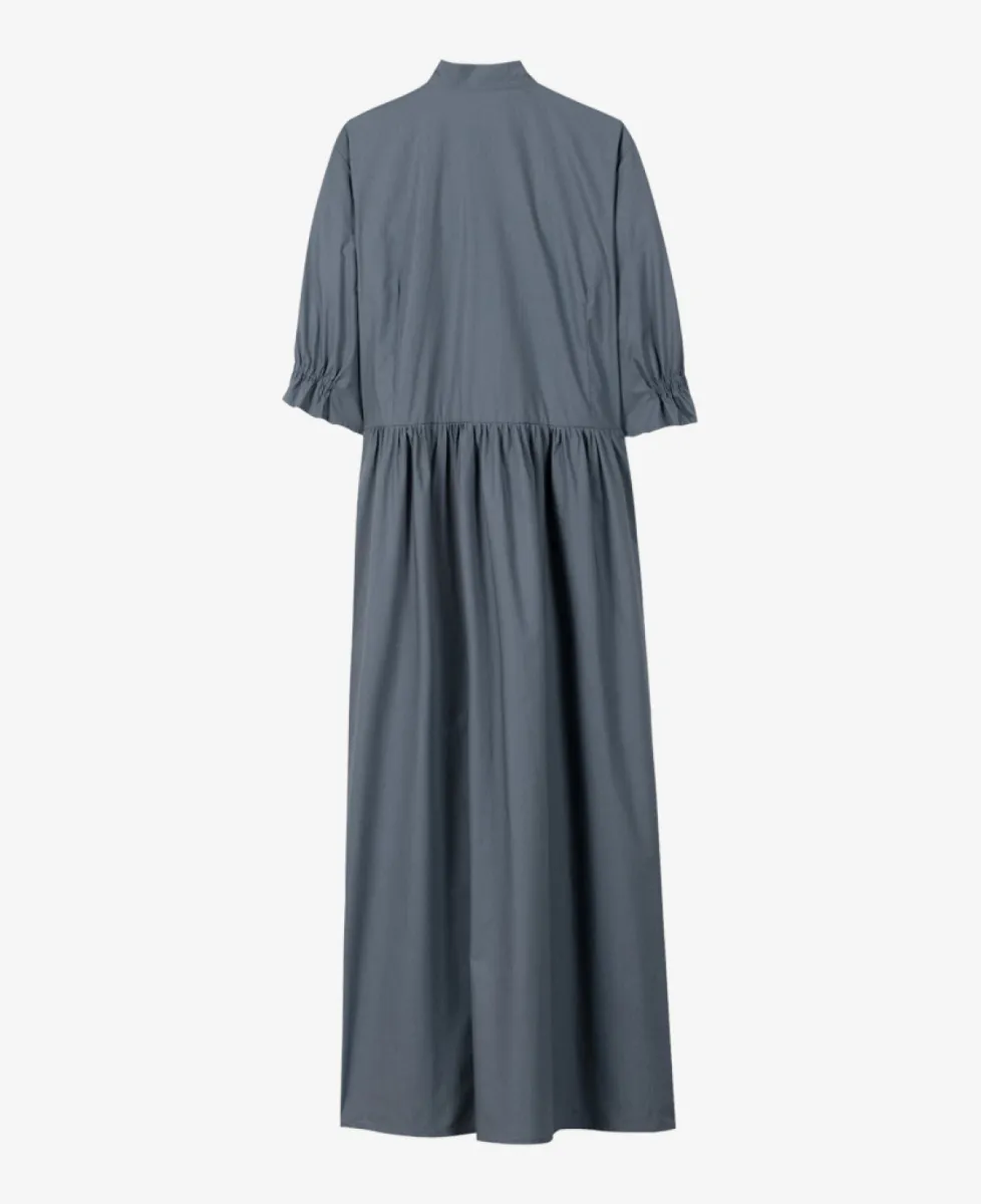 Luisa Cerano Baumwoll-Hemdblusenkleid - tinted blue 6 Luisa Cerano Luisa Cerano Baumwoll-Hemdblusenkleid - tinted blue