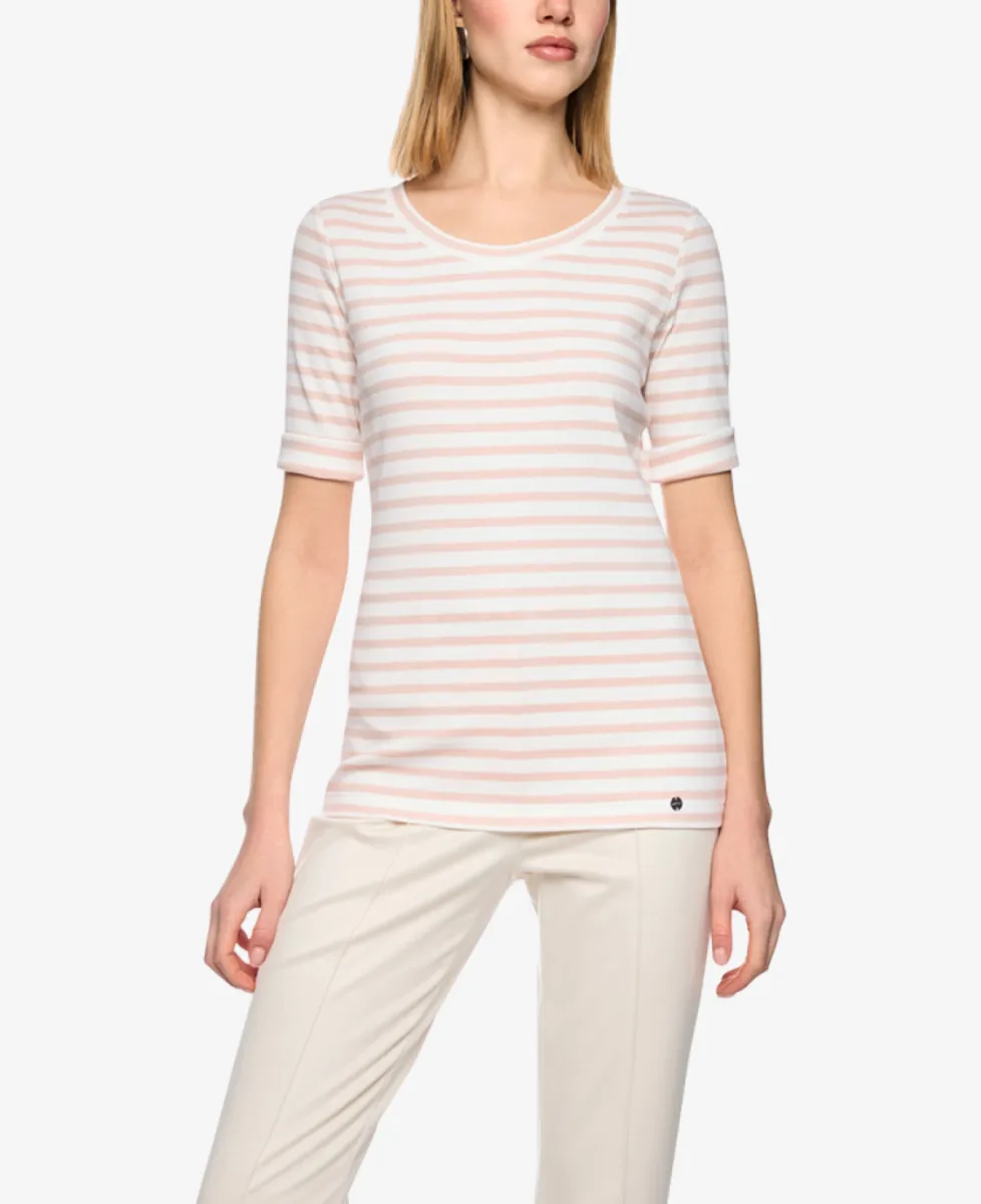 Marc Cain Additions T-Shirt - magnolia 3 Marc Cain Additions Marc Cain Additions T-Shirt - magnolia