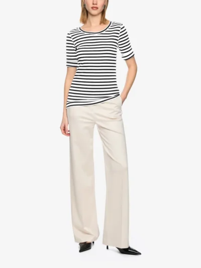 Marc Cain Additions Marc Cain Additions T-Shirt - white and black
