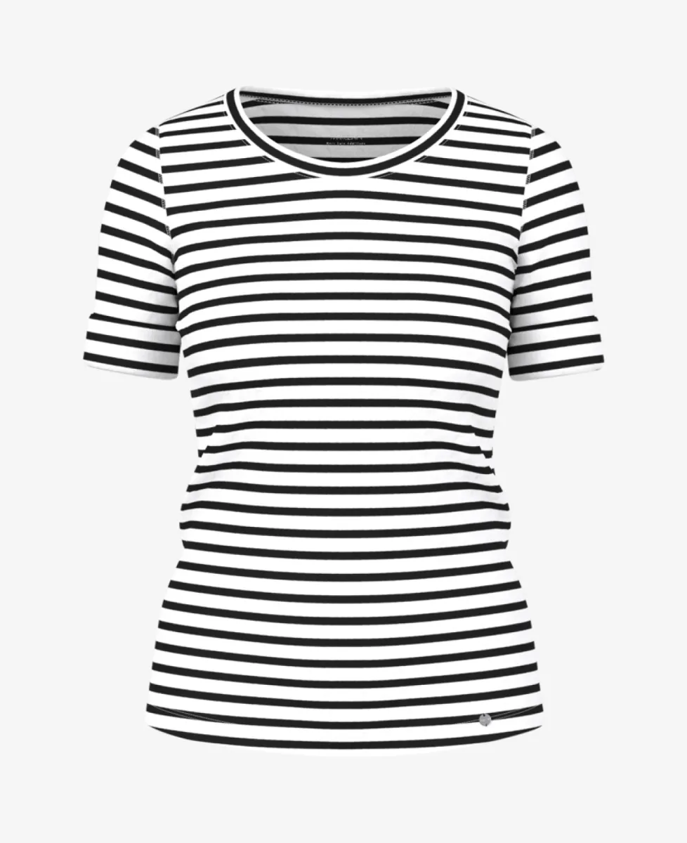 Marc Cain Additions T-Shirt - white and black 1 Marc Cain Additions Marc Cain Additions T-Shirt - white and black