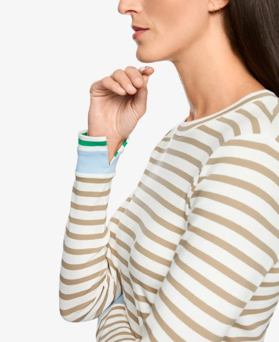 Marc Cain Sports T-Shirt - light stone 5 Marc Cain Sports Marc Cain Sports T-Shirt - light stone