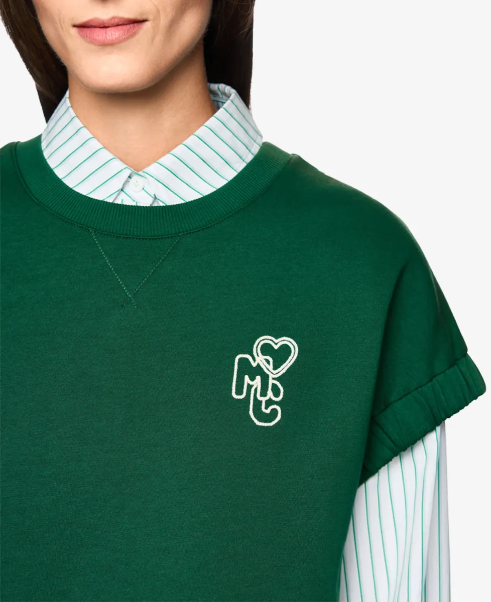 Marc Cain Sports T-Shirt - dark jade green 5 Marc Cain Sports Marc Cain Sports T-Shirt - dark jade green