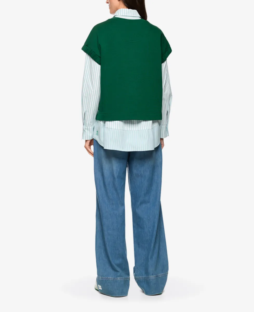 Marc Cain Sports T-Shirt - dark jade green 8 Marc Cain Sports Marc Cain Sports T-Shirt - dark jade green