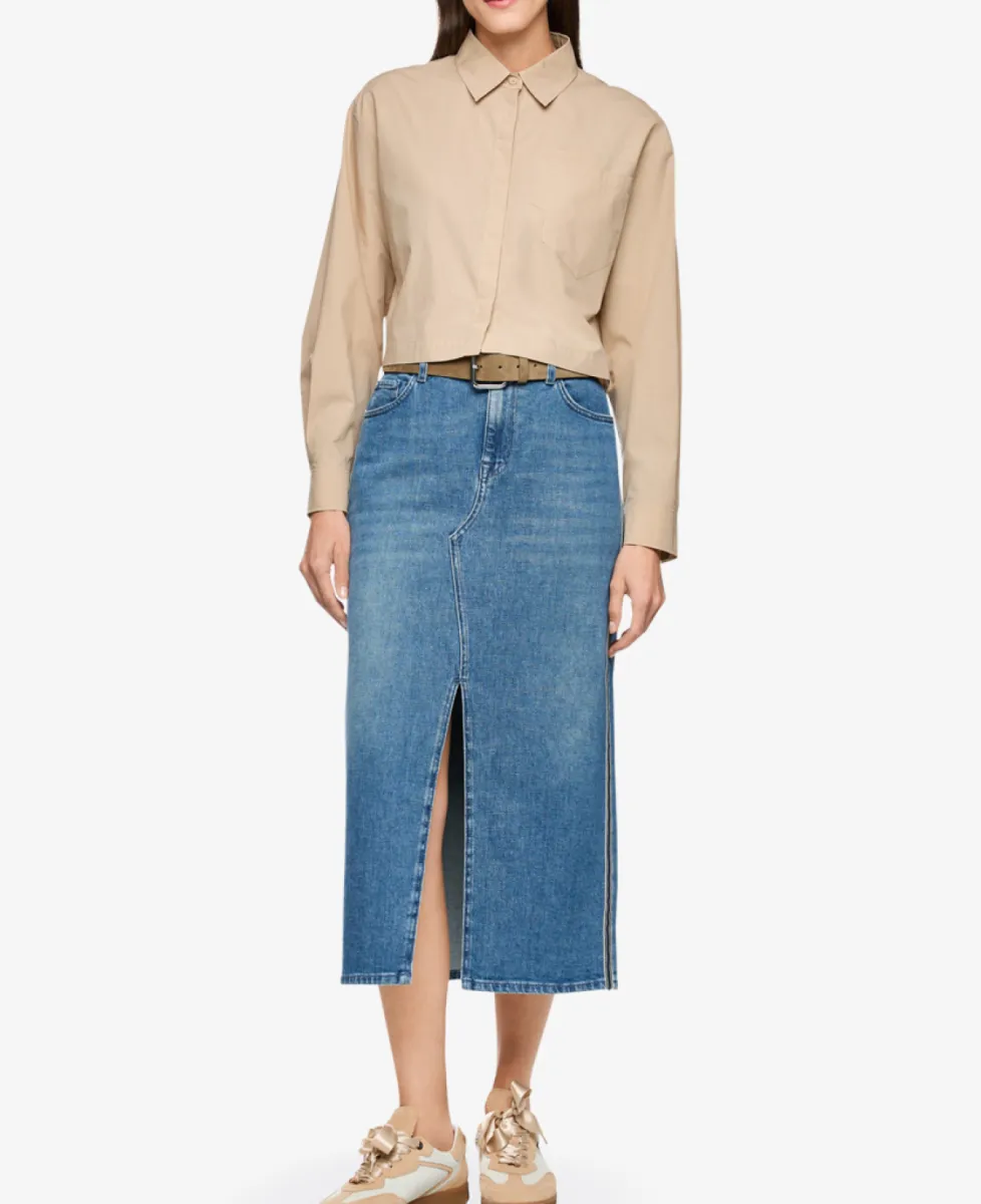 Marc Cain Sports Bluse - light stone 2 Marc Cain Sports Marc Cain Sports Bluse - light stone