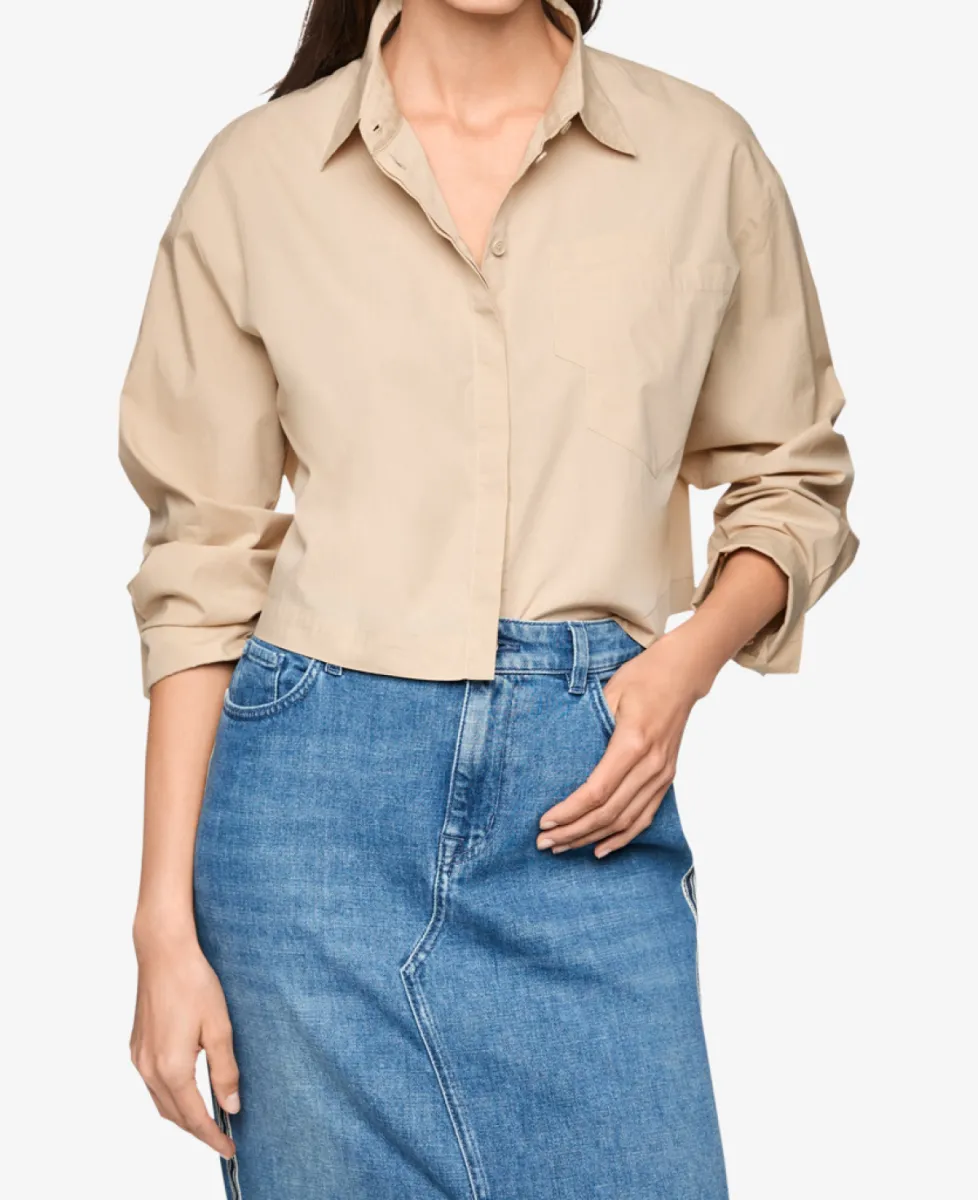Marc Cain Sports Bluse - light stone 3 Marc Cain Sports Marc Cain Sports Bluse - light stone