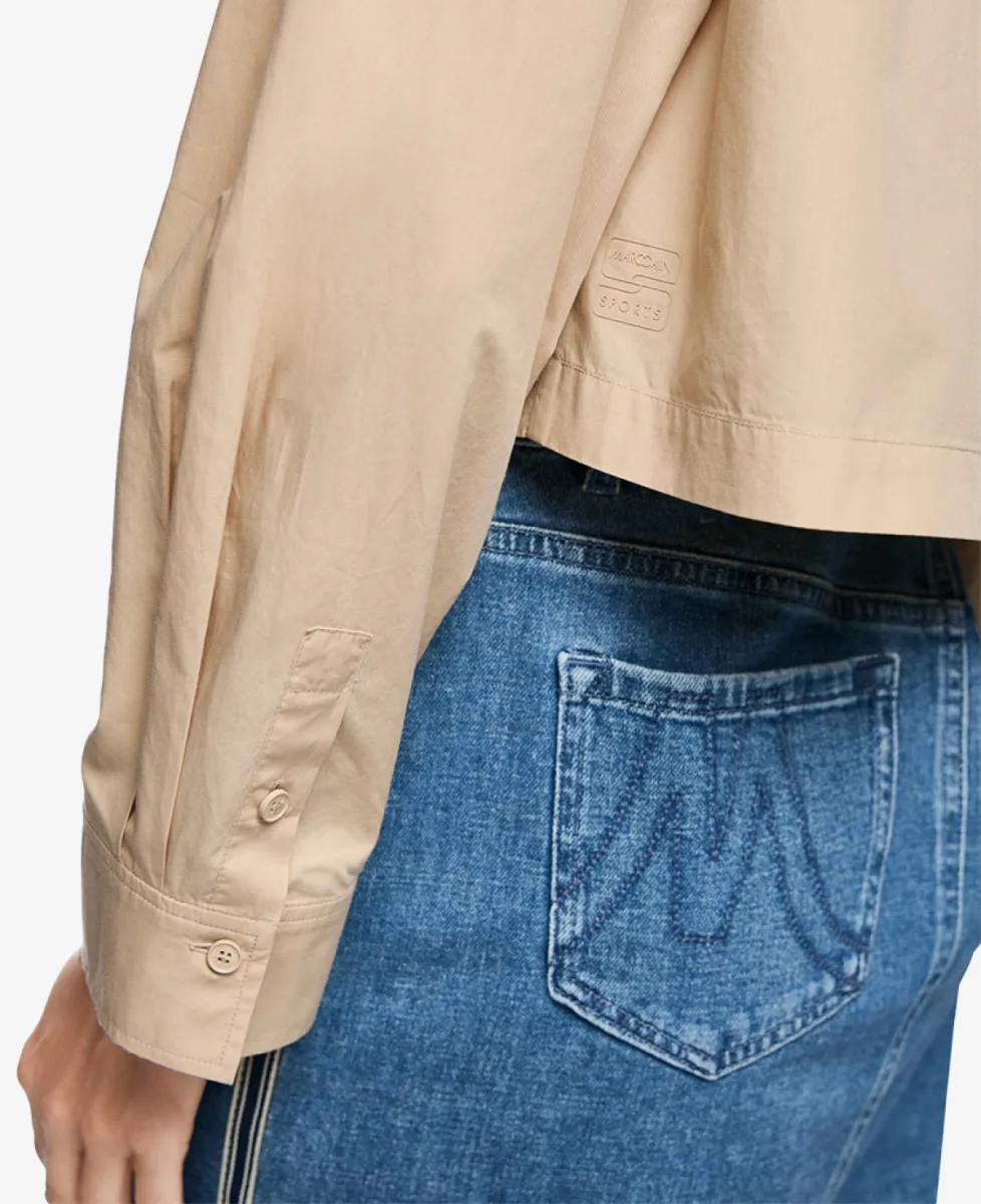 Marc Cain Sports Bluse - light stone 6 Marc Cain Sports Marc Cain Sports Bluse - light stone