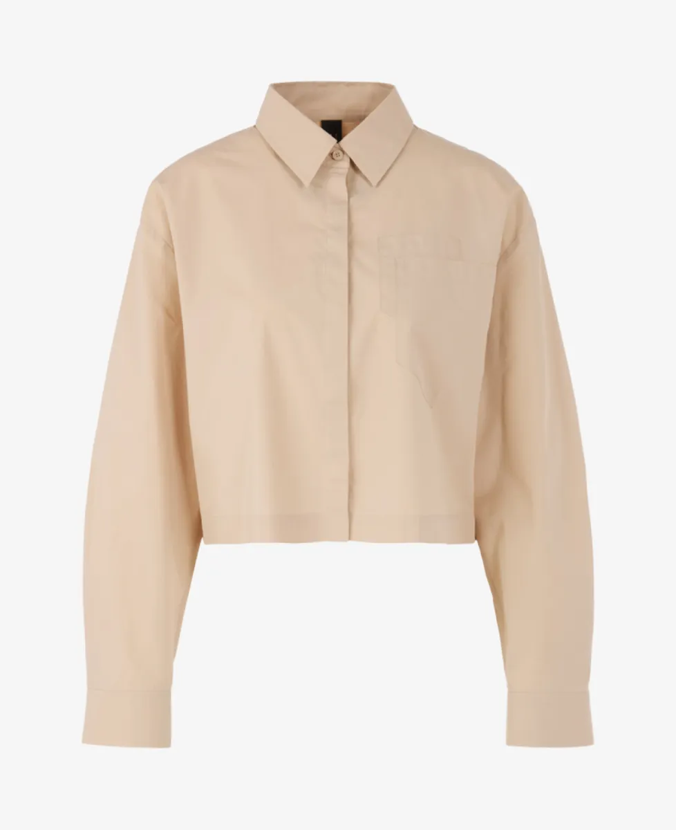 Marc Cain Sports Bluse - light stone 1 Marc Cain Sports Marc Cain Sports Bluse - light stone