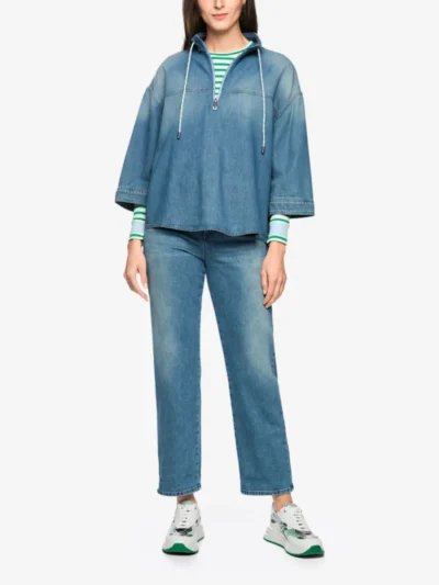 Marc Cain Sports Marc Cain Sports Bluse - blue denim