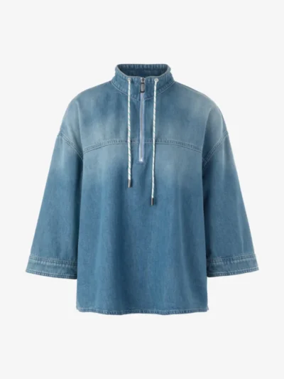 Marc Cain Sports Marc Cain Sports Bluse - blue denim