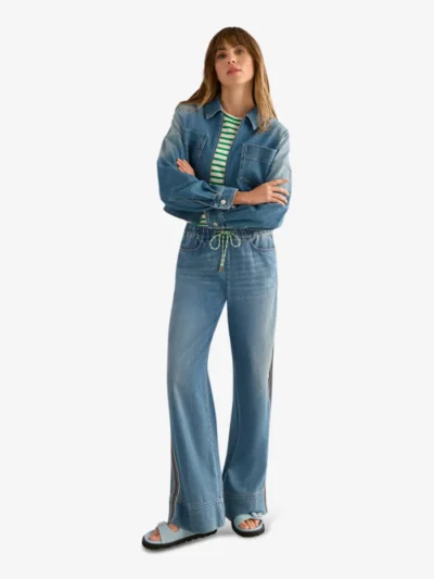 Marc Cain Sports Marc Cain Sports Jeans WELKOM - blue denim