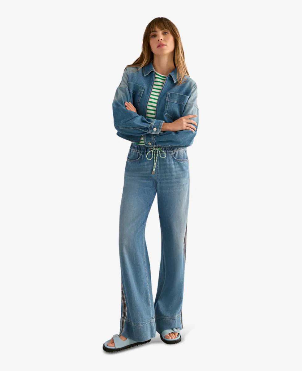 Marc Cain Sports Jeans WELKOM - blue denim 2 Marc Cain Sports Marc Cain Sports Jeans WELKOM - blue denim