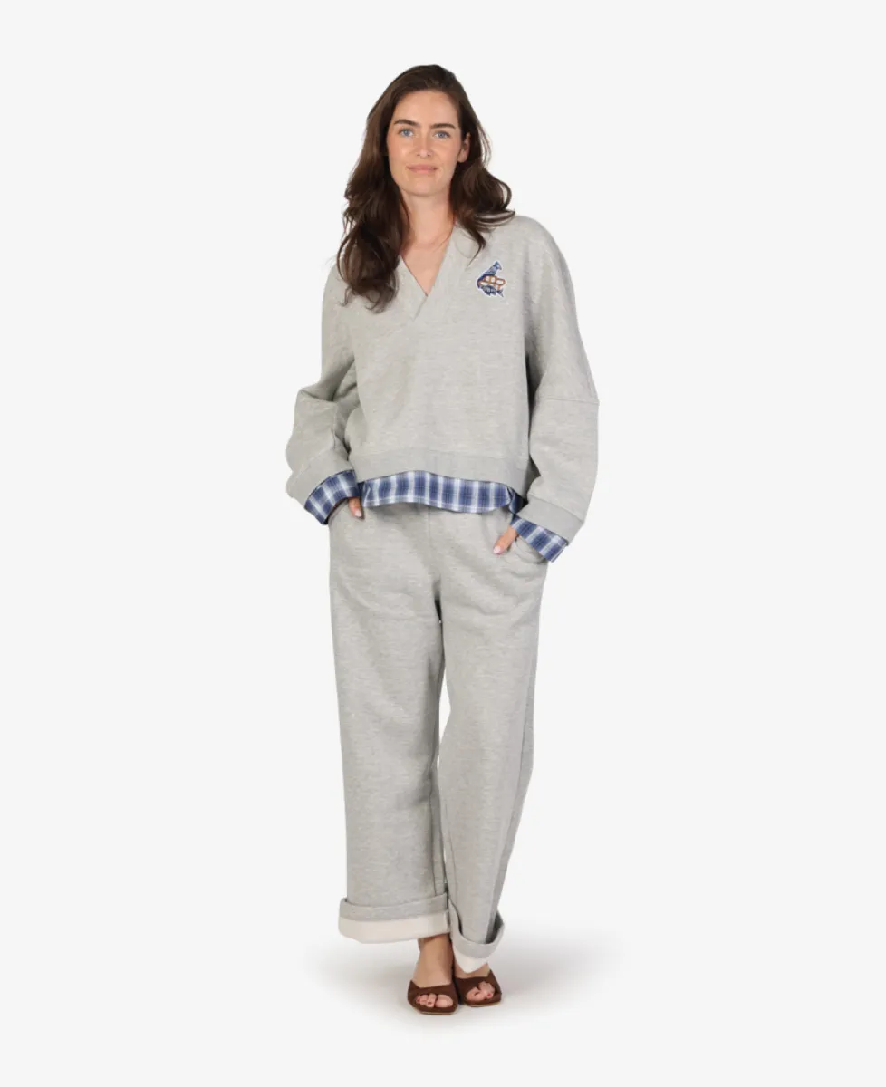 Munthe Sweater - 80 Light Grey 2 Munthe Munthe Sweater - 80 Light Grey