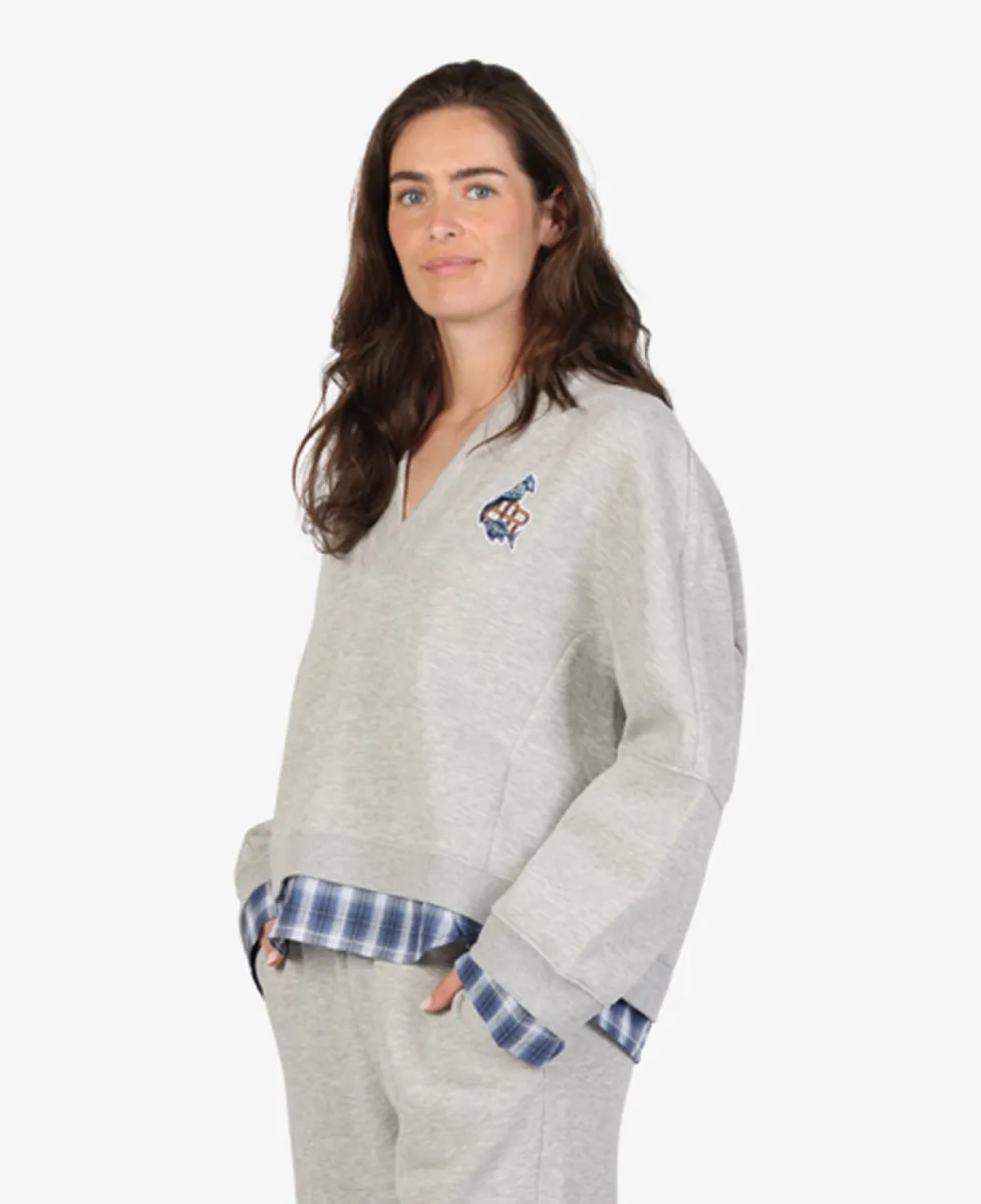 Munthe Sweater - 80 Light Grey 3 Munthe Munthe Sweater - 80 Light Grey