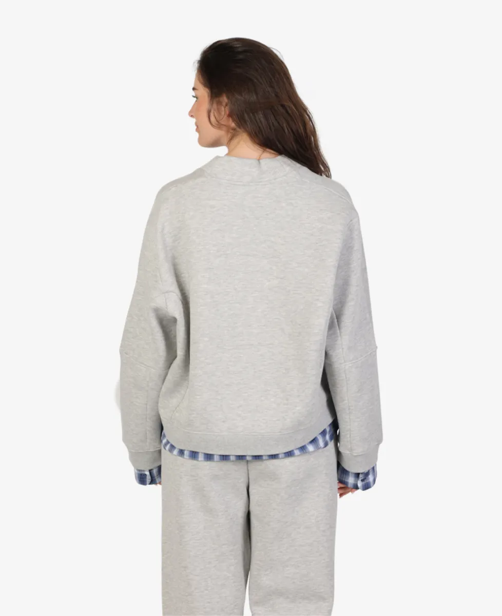 Munthe Sweater - 80 Light Grey 6 Munthe Munthe Sweater - 80 Light Grey