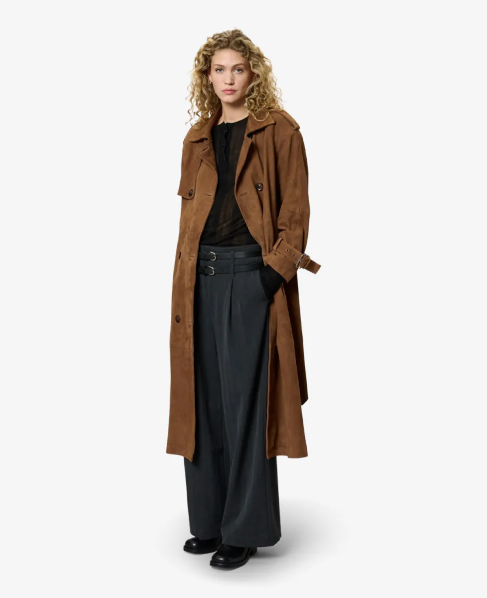My Essential Wardrobe Mantel - Cognac 4 My Essential Wardrobe My Essential Wardrobe Mantel - Cognac