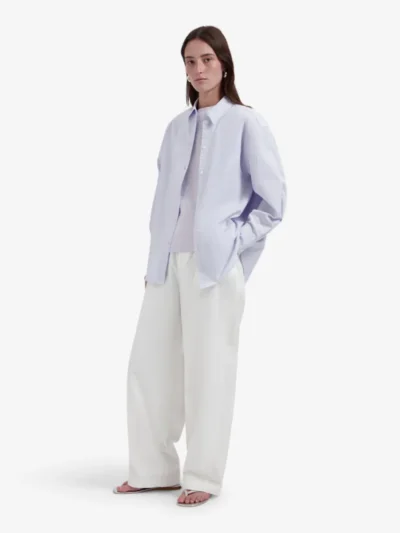 Olaf Olaf Blouse - OFFWHITE/PURPLE HEATHER