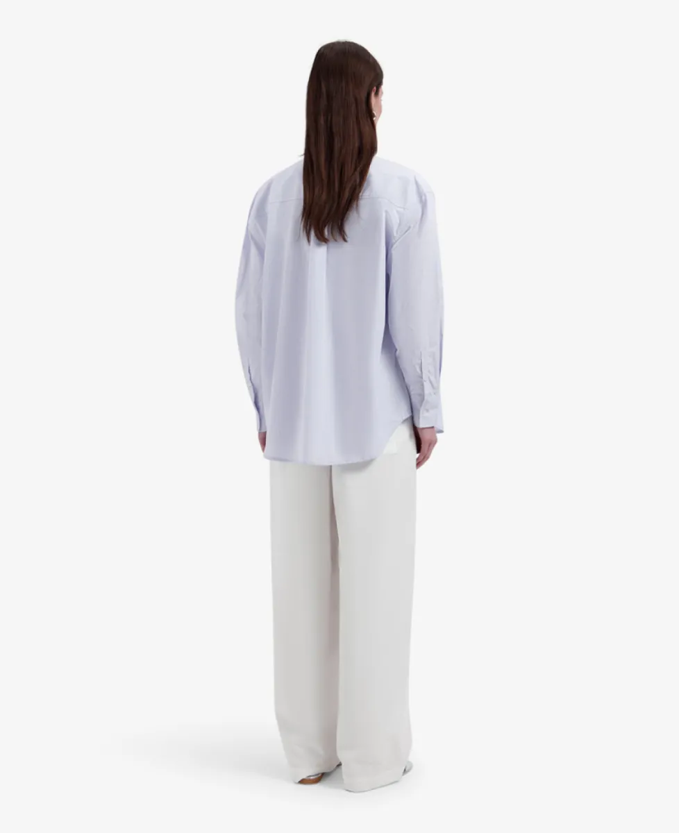 Olaf Blouse - OFFWHITE/PURPLE HEATHER 4 Olaf Olaf Blouse - OFFWHITE/PURPLE HEATHER