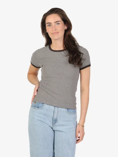 Samsoe Samsoe Samsoe Samsoe Tshirt km - Donkerbruin