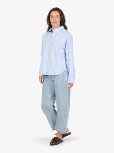 Samsoe Samsoe Samsoe Samsoe Blouse - Lichtblauw
