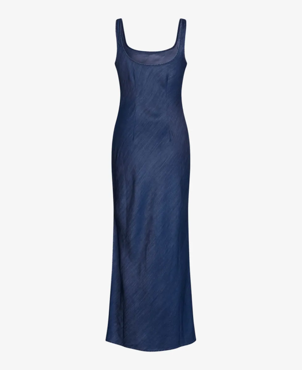 Samsoe Samsoe Jurk - Denimblauw 3 Samsoe Samsoe Samsoe Samsoe Jurk - Denimblauw