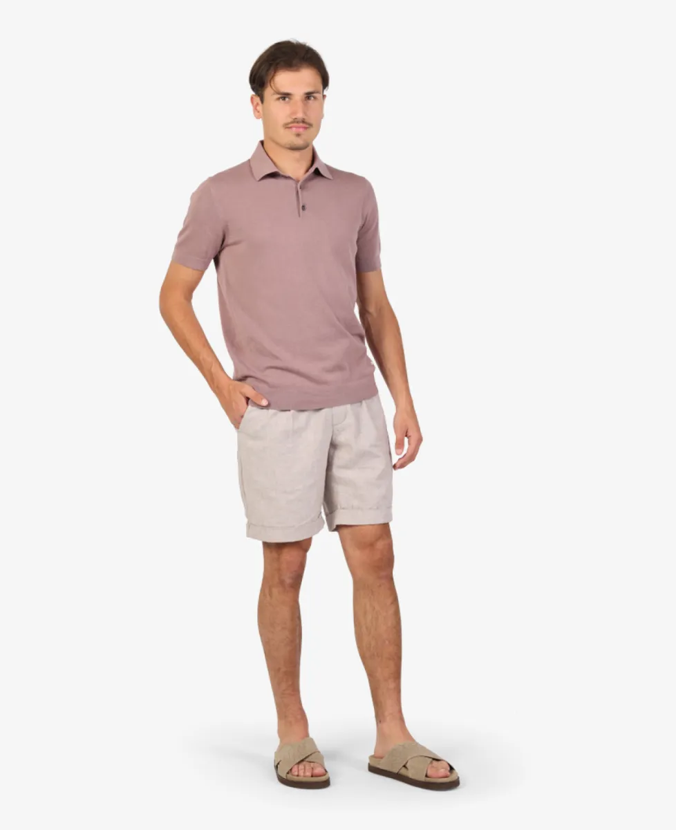 Seven Dials Polo - Aubergine 2 Seven Dials Seven Dials Polo - Aubergine