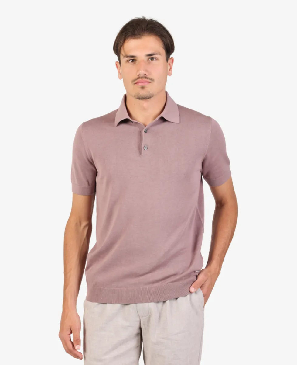 Seven Dials Polo - Aubergine 3 Seven Dials Seven Dials Polo - Aubergine
