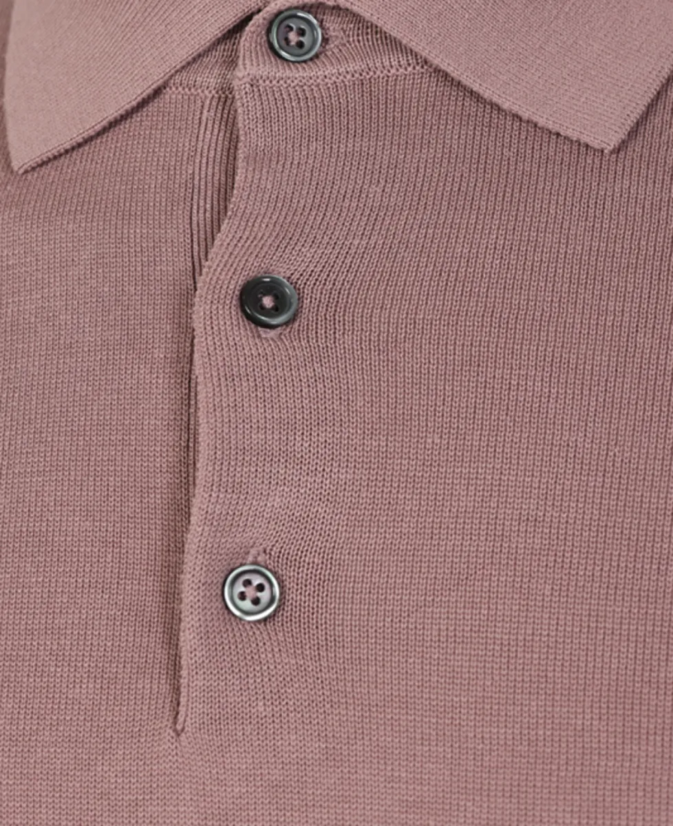 Seven Dials Polo - Aubergine 5 Seven Dials Seven Dials Polo - Aubergine