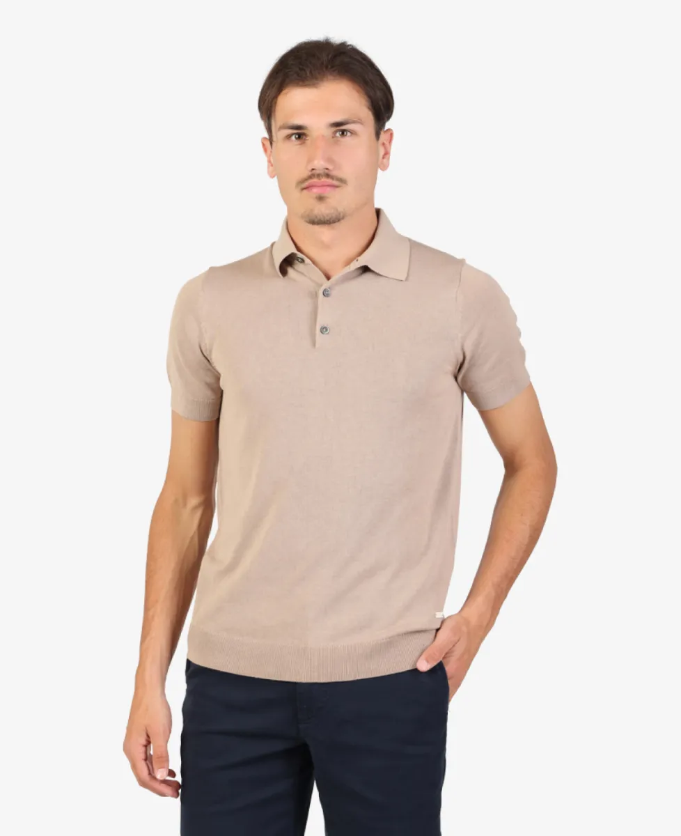 Seven Dials Polo - Beige 3 Seven Dials Seven Dials Polo - Beige