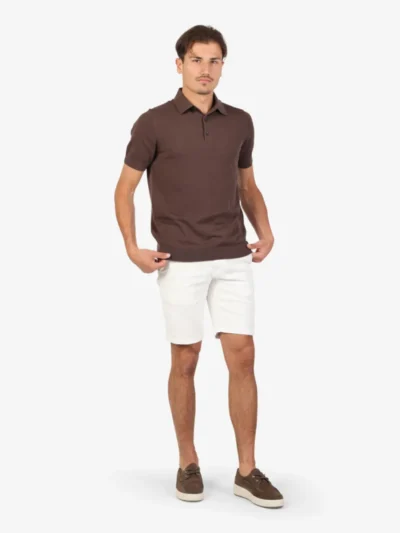 Seven Dials Seven Dials Polo - Donkerbruin