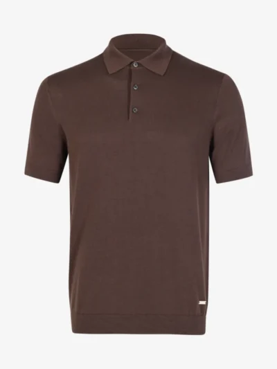 Seven Dials Seven Dials Polo - Donkerbruin