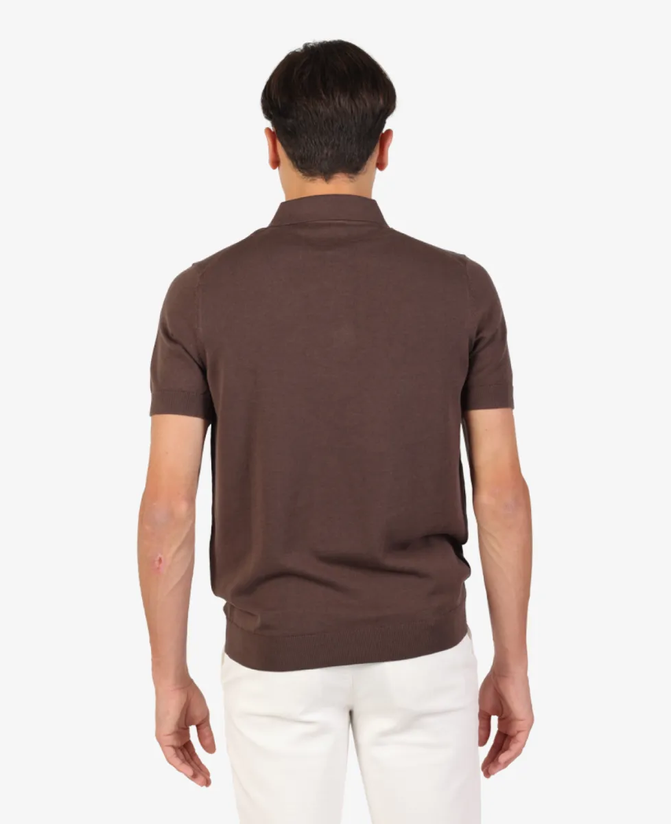 Seven Dials Polo - Donkerbruin 6 Seven Dials Seven Dials Polo - Donkerbruin