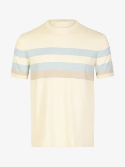 Seven Dials Seven Dials T-shirt gebreid - Ecru
