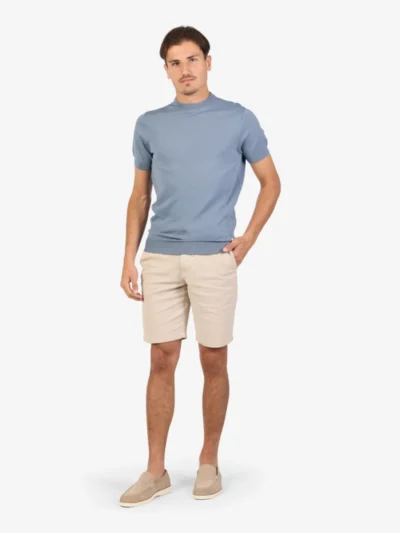 Seven Dials Seven Dials T-shirt - Middelblauw