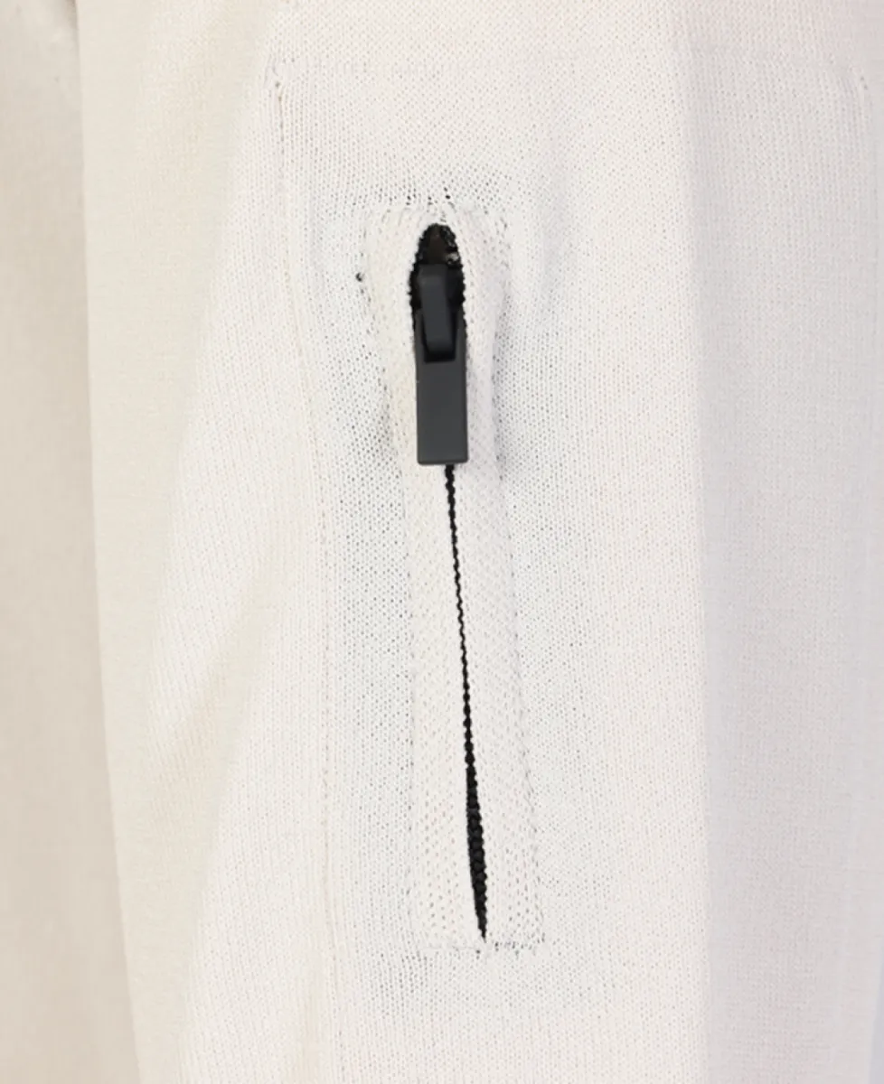 Seven Dials Trui Halfzip - Lichtgrijs 6 Seven Dials Seven Dials Trui Halfzip - Lichtgrijs