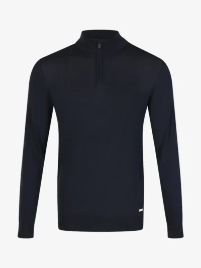 Seven Dials Seven Dials Trui Halfzip - Navy