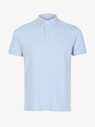 Seven Dials Seven Dials Polo Pique - Lichtblauw