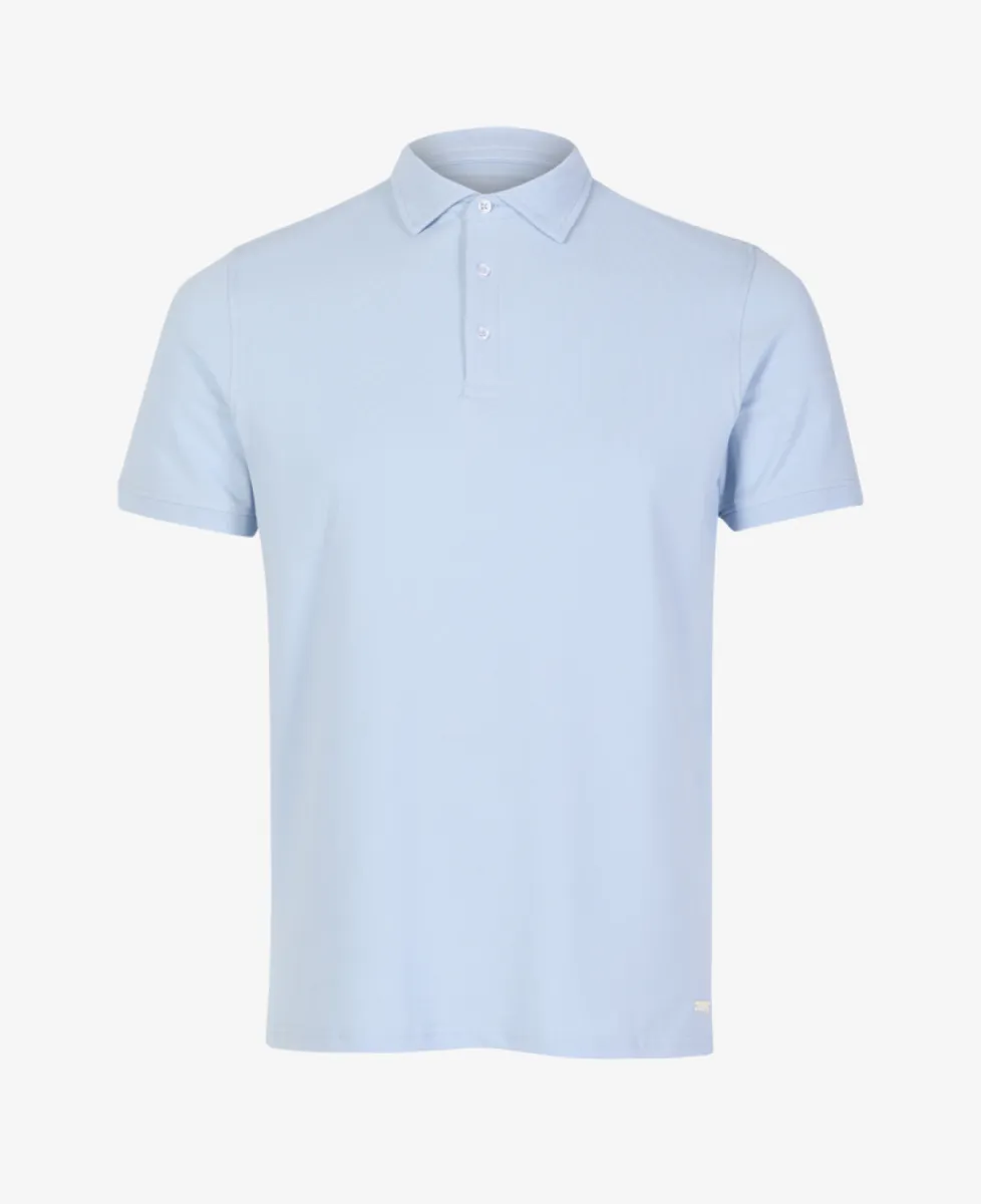 Seven Dials Polo Pique - Lichtblauw 1 Seven Dials Seven Dials Polo Pique - Lichtblauw