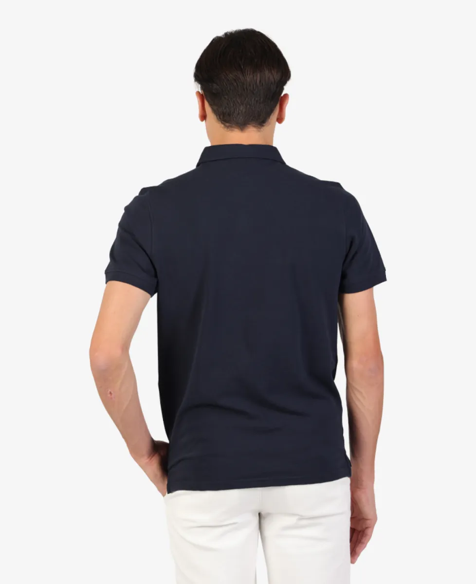 Seven Dials Polo Pique - Navy 5 Seven Dials Seven Dials Polo Pique - Navy