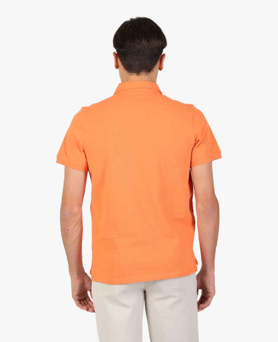 Seven Dials Polo Pique - Oranje 6 Seven Dials Seven Dials Polo Pique - Oranje