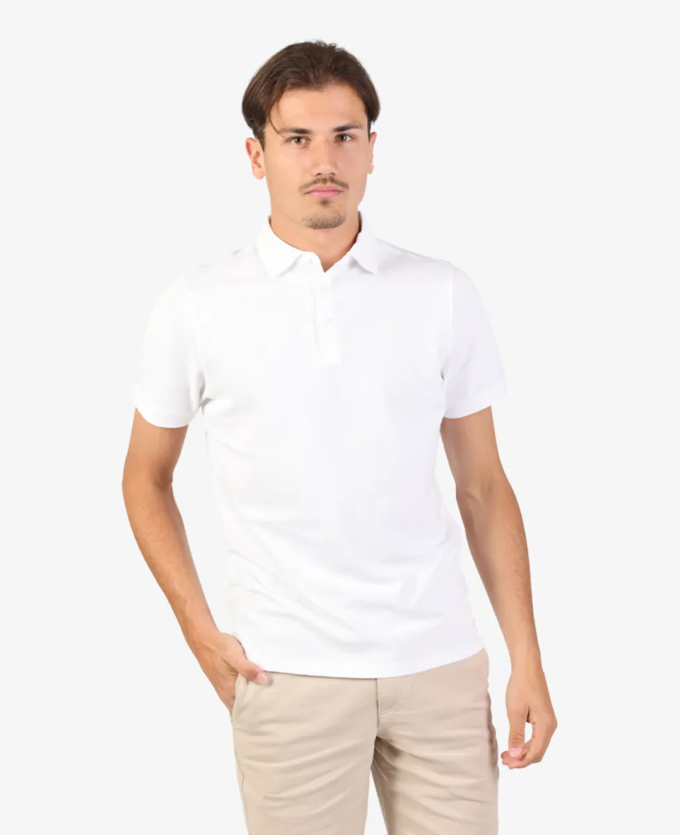 Seven Dials Polo Pique - Wit 3 Seven Dials Seven Dials Polo Pique - Wit