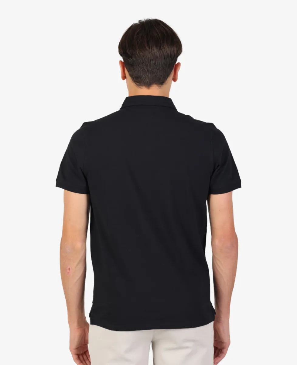 Seven Dials Polo Pique - Zwart 6 Seven Dials Seven Dials Polo Pique - Zwart